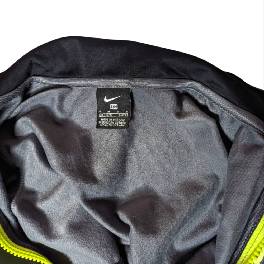 Nike Black and Gray Sports Jacket